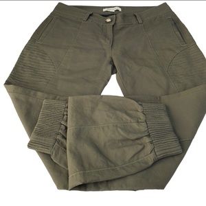 Pierre Balmain kaki cargo pants